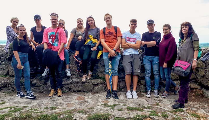 Tieto fakty z dejepisu i z geografie si študenti overili priamo na pamätných miestach.