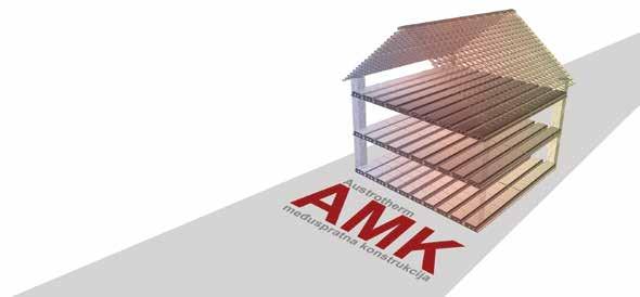 AMK - element međuspratne konstrukcije Austrotherm međuspratna konstrukcija (AMK) se sastoji od ELEMENATA ISPUNE (polegnutih jedan uz drugi po