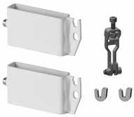 Zľavová skupina príslušenstvo Názov Obrázok Popis Súprava nosníkov pre pätku stojanovej konzoly Pre pätku stojanovej konzoly 60 x 10 mm Pre typ 12-33 Súprava pozostáva z: 1 nosník pre vrchný záves