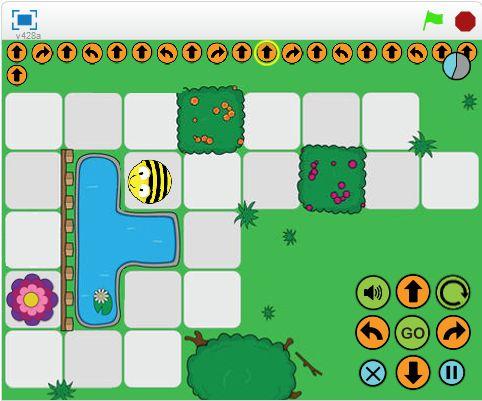 Bee-Bot στο Scratch