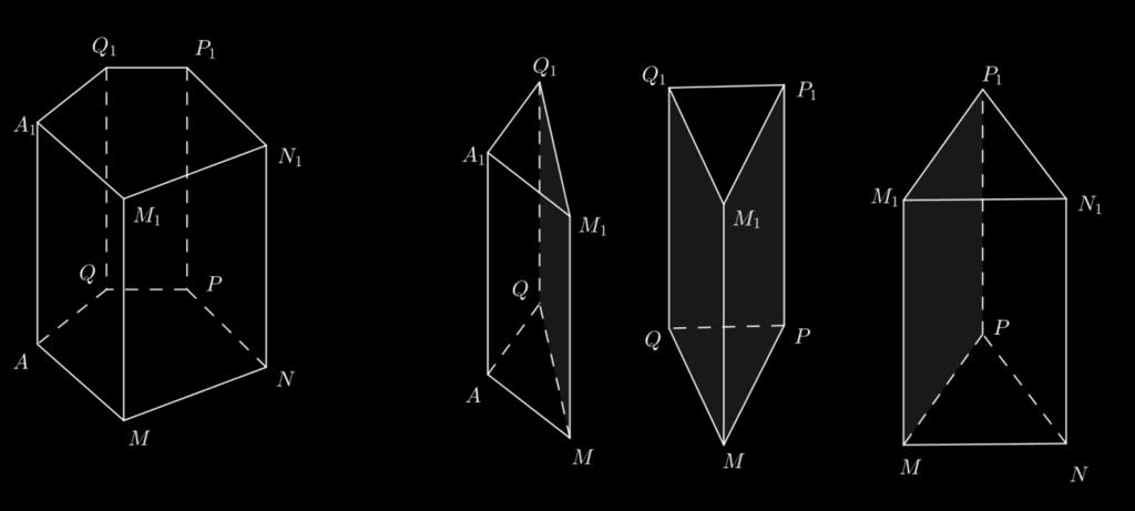 важи: Како је производ a b једнак површини основе квадра, c је висина квадра, то Запремина квадра једнака је производу површине основе и његове висине. Краће, V = B H.