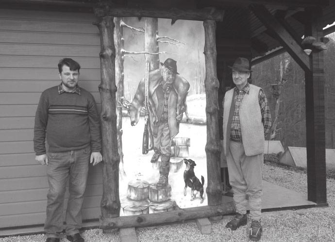 NARAVNA IN KULTURNA DEDIŠČINA Intervju: Slikar samouk Roman Štrubelj Med nami živijo ljudje z najrazličnejšimi talenti.