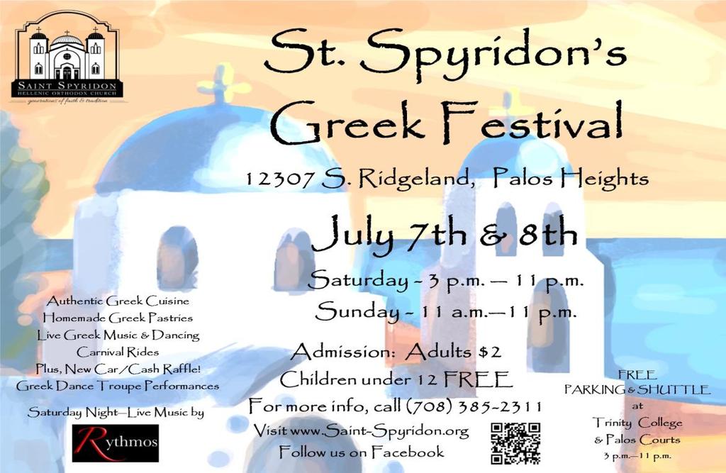 St. Spyridon Hellenic Orthodox Church 12307 S.