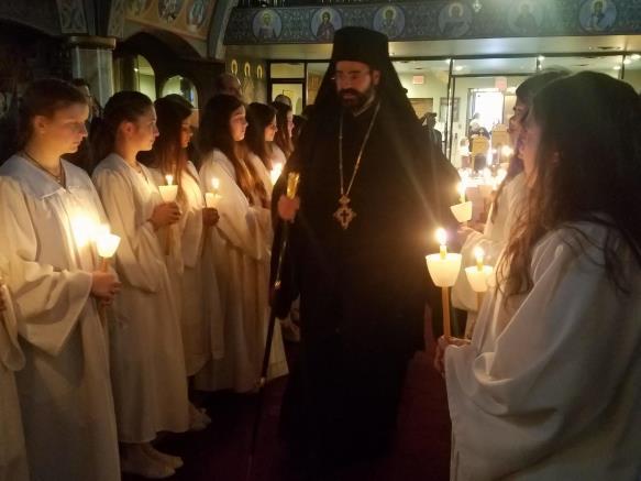 enthroned Metropolitan Nathanael made his