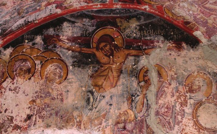 164 ΦΡΑΪ ΑΚΗ ΑΘΗΝΑ Στο δυτικότερο διάχωρο της ανώτερης ζώνης του βόρειου τοίχου εικονίζεται Η ΑΝACT[ACHC].