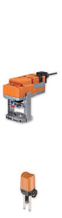 Pohony HERZ - Pohony pre ventily HERZ F 4006, F 4035 a F 4037 Dim.