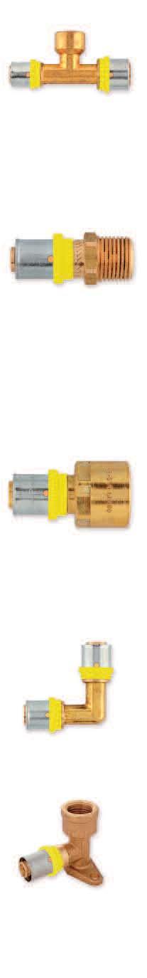 HERZ - T-kus s vnútorným závitom Lisované závitové tvarovky na plyn produktov F 6 2,0 - /2" - 6 2,0 G 726 4 60 8,04 9,65 20 2,0 - /2" - 20 2,0 G 7220 4 50 8,30 9,96 26 3,0 - /2" - 26 3,0 G 7226 4