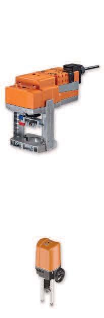 Pohony HERZ - Pohony pre ventily HERZ F 4006, F 4035 a F 4037 Dim.