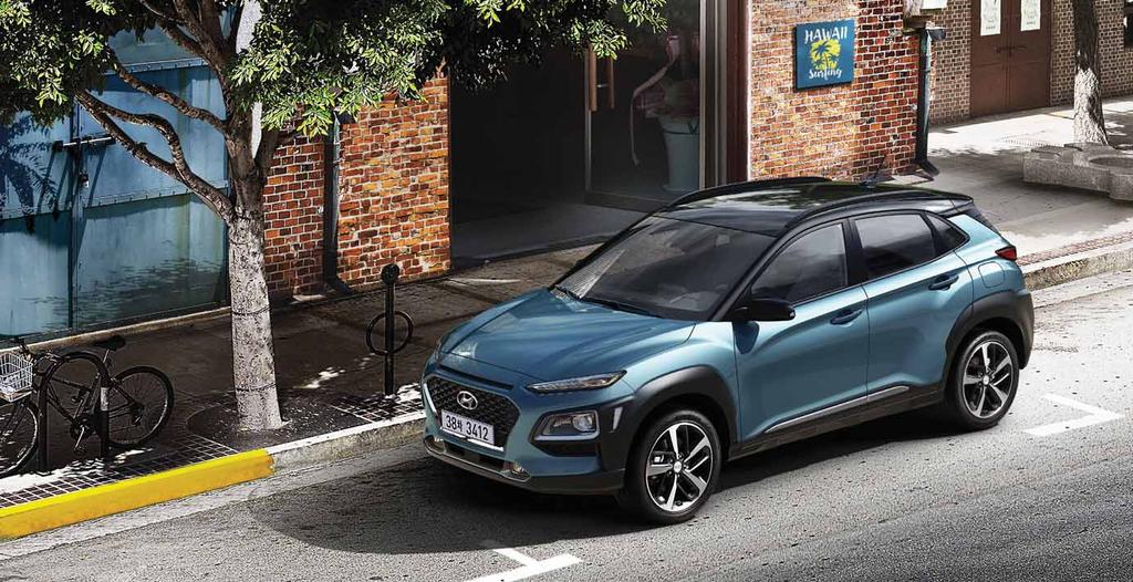 You style it. Tο ολοκαίνουριο Hyundai KONA είναι εκφραστικό από όποια πλευρά κι αν το δεις.