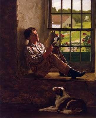1. John George Brown, Ώρα για μελέτη.