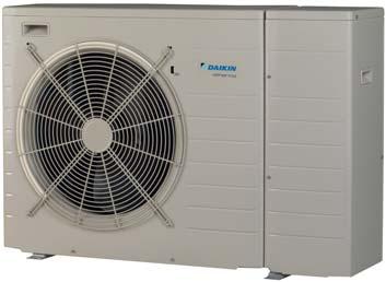 Daikin Altherma monoblok E(B/D)LQ-CV3 Monoblok systém vzduch-voda na vykurovanie a chladenie, ideálny pri obmedzenom vnútornom priestore Kompaktný monoblok na vykurovanie a chladenie s voliteľnou