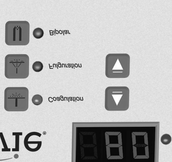 OVLÁDACIE PRVKY REŽIMU COAG (KOAGULÁCIA) A BIPOLAR (BIPOLÁRNY) Obrázok 2 3 Ovládacie prvky režimu Coagulation (Koagulácia), Fulguration (Fulgurácia) a Bipolar (Bipolárny) Indikátor režimu Coagulation
