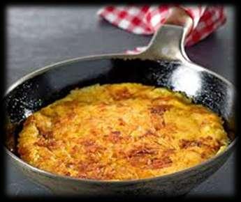 Το rösti είναι ένα είδος τηγανητής πατάτας, το οποίο φτιάχνεται από τριμμένες πατάτες που είτε έχουν ψηθεί με τη φλούδα, είτε έχουν τηγανιστεί ολόκληρες σε καυτό βούτυρο ή λίπος.