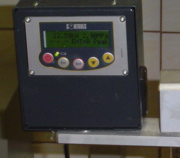 PLT POINT LOAD TEST Uređaj za ispitivanje sustav za mjerenje sile Sustav za mjerenje sile, npr.