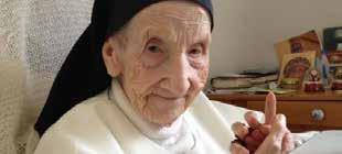 Preminula najstarija redovnica na svijetu U Daxu kod Bayonne u Francuskoj, 13. veljače, u 110. godini života preminula je najstarija redovnica na svijetu, dominikanka s. Marie Bernadette.