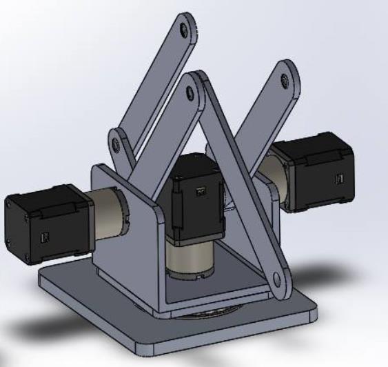 V programe SolidWorks sme vytvorili viacero verzií konštrukcie, kým sme sa všetci zhodli na jednom návrhu.