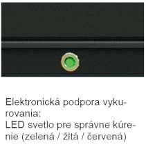 Corna tec 100% NEMECKÁ KVALITA Liatinové kachle s výkonom 3 kw a elektronickou podporou horenia Obj.č.