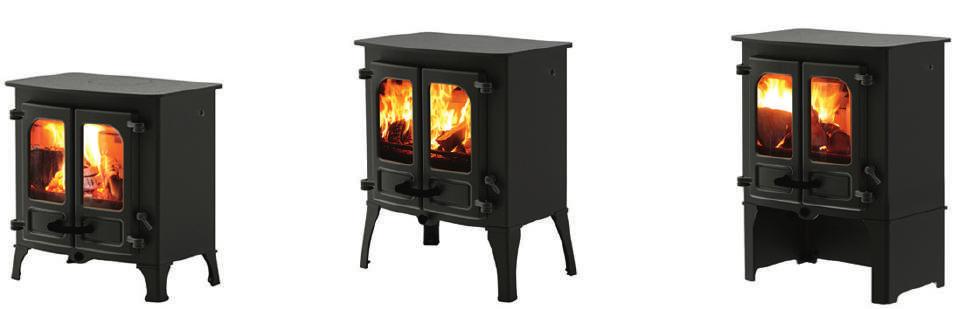 stredný podstavec 127 mm: 130 kg, podstavec na drevo 250 mm/ stĺpový: 133 kg/ 146 kg, uhlie Kachle Charnwood Cove 2 svojimi jemnými zaoblenými dvierkami s jemnou líniou vytvárajú príjemnú atmosféru v