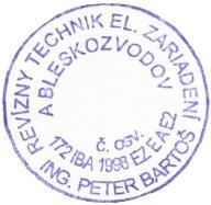 strana 5 Elektrické spotrebiče triedy ochrany III: 19. Typ elektrického, výrobca, výrobné a séria 1. Telefón Cisco 7906, v. č. FCH14088HTC, 48,0V DC, 0,38A, trieda ochrany III, výrobca Cisco Čína 2.