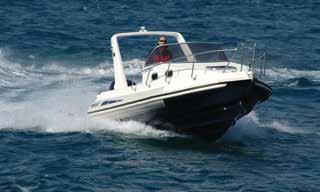 26 RIB 650 CABIN με μπρακέτο with bracket ΒΥΘΙΣΜΑ (ΜΕ ΚΙΝΗΤΗΡΑ) DRAUGHT (WITH