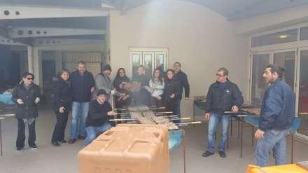 Η Τσικνοπέμπτη φέτος ήταν μια πολύ κρύα μέρα.