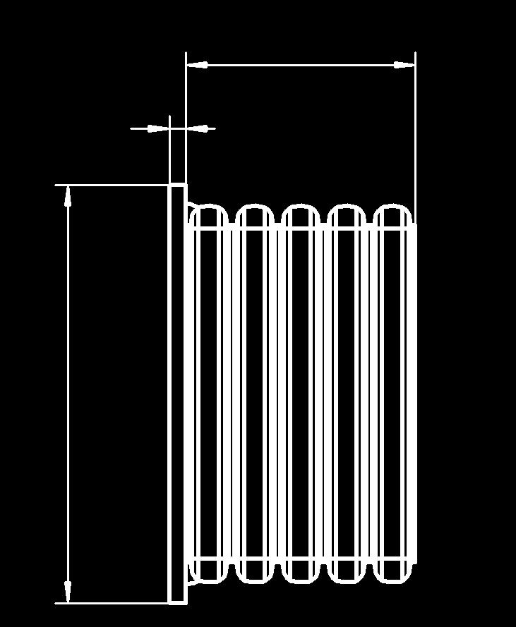 1052 1365 1767 L, mm 1520 1670 2339 3075 S Z 1 Korgitüüpi toru laienduse (muhvi) otsasulgur Ø D 1 Ø D 1, mm 617,7 733,0 966,3 1200,0 Z 1, mm 304,8 343,0 390,0