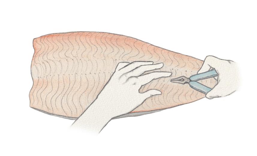 Flökun á fiski Til eru margar aðferðir við að flaka fisk en sumt er þó sameiginlegt með þeim öllum t.d.