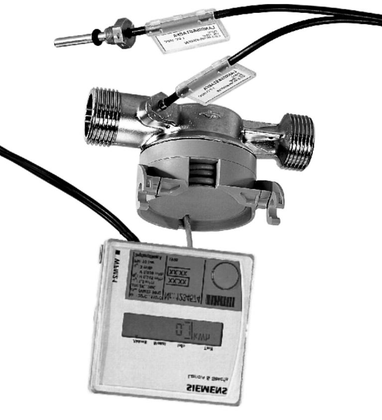 5 338 MEGATRON2 Elektronický merač tepla a chladu WFN... Elektronický merač nezávislý na sieti na určenie spotreby tepla a chladu v autonómnom zariadení pre vykurovanie, chladenie a užitkovú vodu.