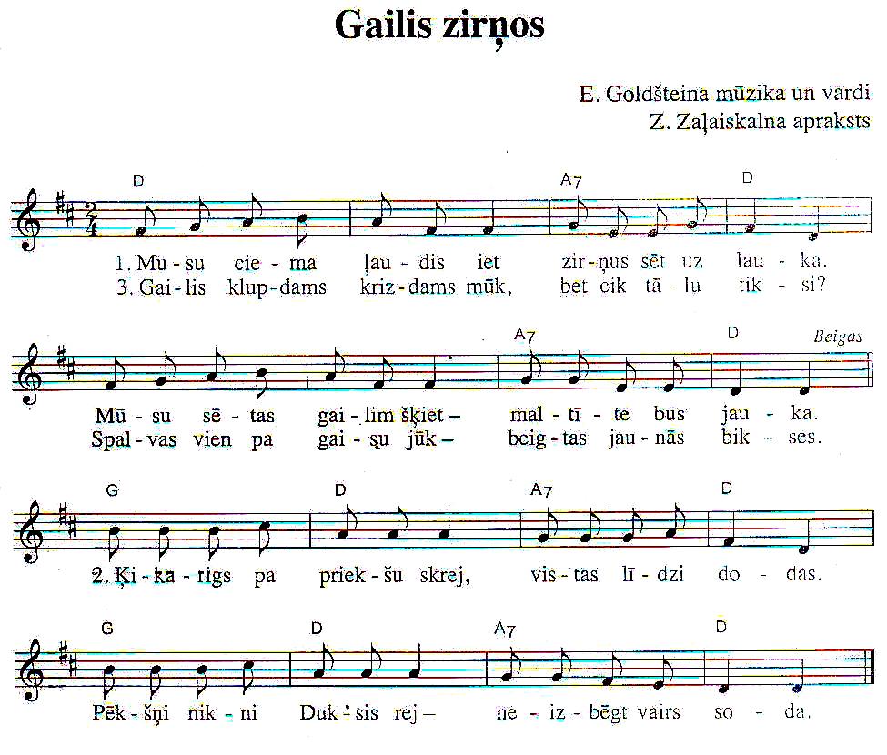 svētki Rotalas apraksts Bērni stāv aplī. Apļa ārpusē bērni gaiļa, vistu, suņa lomu tēlotāji. 1. pants. Aplī bērni iet dejas ceļa virzienā un atdarina sēšanu. Gailis un vistas pret dejas ceļu. 2.