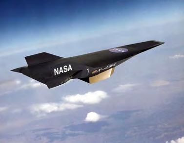 stustraler, die X-43, vlieg teen 7000 km/h BESOEK Skaal van