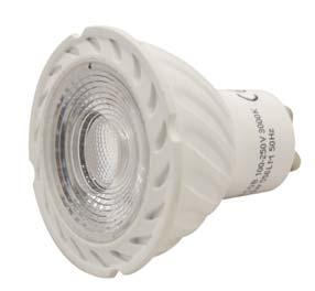 000 K 0 50 55 mm A+ SMGU107CW GU10 7 W 50 W 450 lm.