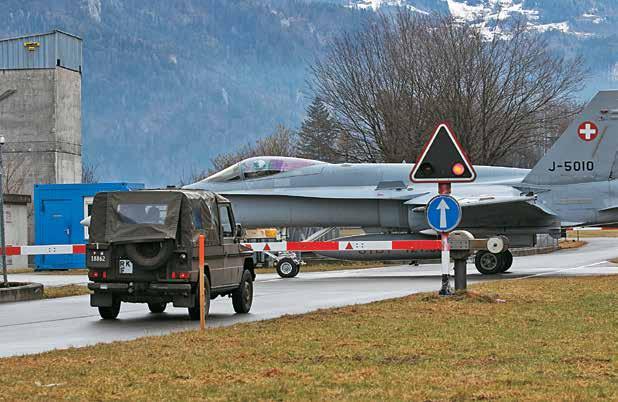 Οι επιχειρήσεις air policing είχαν και φέτος τη συμβολή της Αυστριακής Αεροπορίας, λόγω της τοποθεσίας του Νταβός στα ανατολικά της Ελβετίας, αν και οι σχετικές λεπτομέρειες για το μέγεθός της δεν