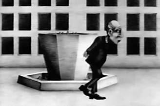 This film conveys hidden messages of satire (the inauguration of big construction projects), a risky endeavor to have been attempted during the Greek military junta [1967-74].