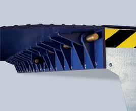 Η πλατφόρμα HLS-2 έχει τυπικά πάχος 6/8 mm, ενώ η πλατφόρμα HTL-2 8/10 mm. Η υδραυλική ράμπα με αρθρωτό χείλος HLS-2 παραδίδεται κατόπιν παραγγελίας με πλατφόρμα πάχους 8/10 mm, π.χ. σε περίπτωση διέλευσης οχημάτων με σκληρά ελαστικά (PU).