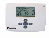 EKRTR/EKRTW Krmiljenje Prikazovalnik LCD na sobnem termostatu predstavlja potrebne informacije o nastavitvi sistema Daikin Altherma.