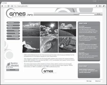 PRÍLOHA EURÓPSKE PROGRAMY GMES európsky program pre globálne monitorovanie životného prostredia a bezpečnosti Program GMES (Global Monitoring for Environment and Security) vznikol už v roku 1998