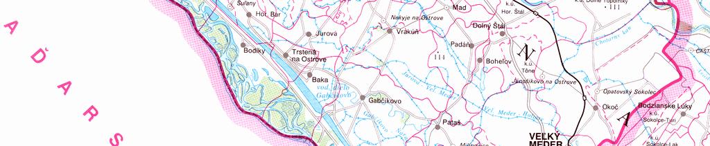 subprovincie Malá dunajská kotlina, oblasti Podunajská nížina a celku
