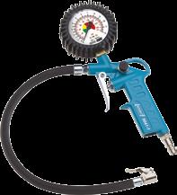 Manometer priemer: 80 mm. Merací rozsah: 010 bar. Dofukovacia hadica 0,8 m.