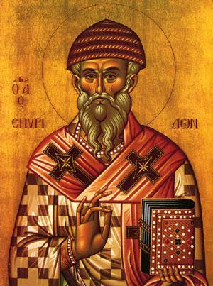 Spyridon was born of simple parents, farmers, and he remained simple and humble until his death.