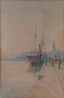12. Έργα Τέχνης 2306 ΠΡΟΣΑΛΕΝΤΗΣ ΑΙΜΙΛΙΟΣ (1859-1926) Υδατογραφία