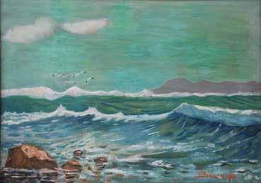 12. Έργα Τέχνης 2337 ΒΑΡΝΑΛΗΣ ΙΩΑΚΕΙΜ (1907-1986) Λάδι σε καμβά.