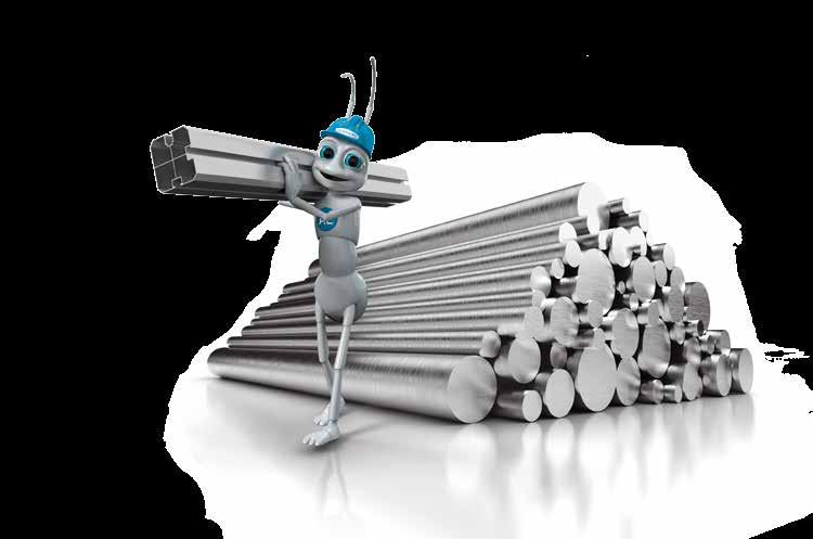 SPLOŠNO STORITVE/Barve SPLOŠNO BARVE barve skupine 2 (RAL po izbiri) ZAKAJ ALUMINIJ? Ker je aluminij dober izolator, ki pri ogrevanju ne izgublja energije in lahko tako prihranite denar.