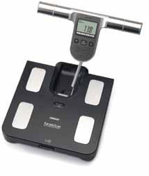 (medzi orgánového) tuku a jeho klasifikácia Výpočet kľudového metabolizmu RM Meranie telesnej hmotnosti do 150 kg Technológia s 8 senzormi Pamäť pre 4 užívateľov Meria osoby od 6 80 rokov* VÁHY A