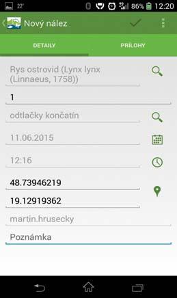 výskytoch voľne žijúcich druhov živočíchov a rastlín na území SR. S rozsahom vyše 2,4 mil.