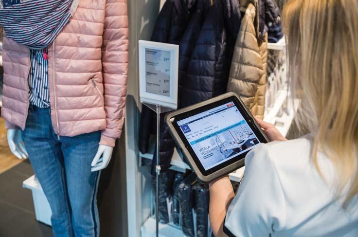 Používajú sa najmä tam, kde sa často striedajú ceny (ako v prípadovej štúdii Tchibo), alebo v predajniach s elektronikou, ktoré potrebujú zladiť ceny s e -shopom (úspešne ich takto využívajú Alza,