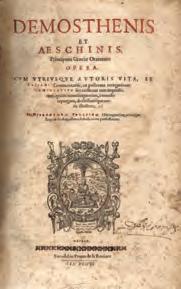 400-500 1097 INSTITUTIONES AC MEDITATIONES in graecam linguam, N. Clenardo authore, cum scholiis et praxi P. Antesignani Rapistagnensis.