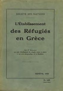 Avec 67 illustrations une carte d etablissement des refugies ruraux et urbains et une