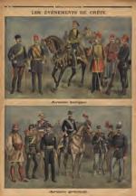 1897. Στο οπισθόφυλλο Les Evenements de Crete-Armee