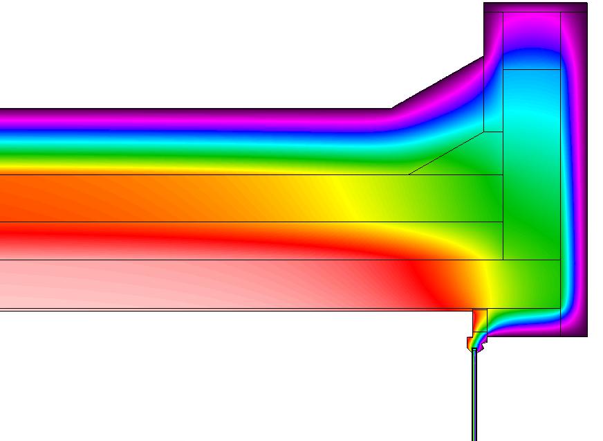 150mm θ ai = +20 C h i = 4 W/m 2 K θ ai = +20 C h i = 7,69 W/m 2 K Rozširujúci profil θ e = -13 C h e = 25