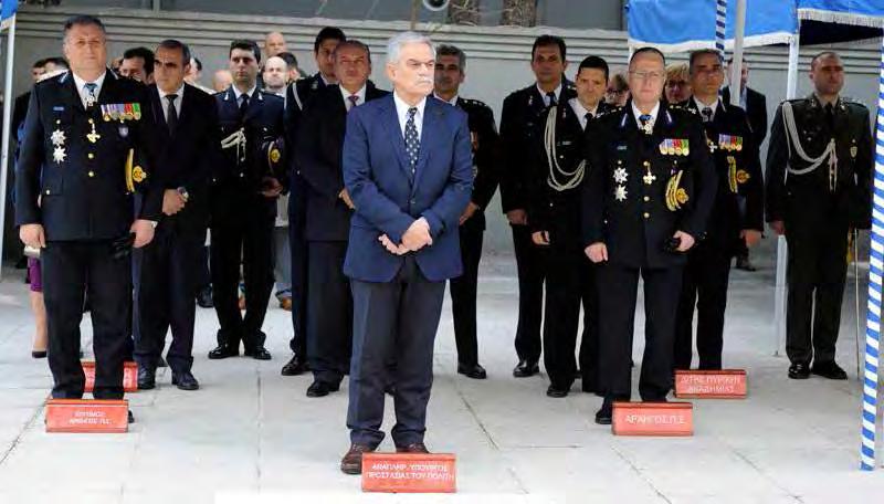 Τελετή Παράδοσης-Παραλαβής Αρχηγίας Πυροσβεστικού Σώματος ΕΠΙΚΑΙΡΟΤΗΤΑ Πραγματοποιήθηκε στις 9 Φεβρουαρίου, παρουσία του Αναπληρωτή Υπουργού Προστασίας του Πολίτη Νίκου Τόσκα, ως εκπροσώπου της